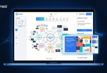 Prezi AI presentation maker review 2026 — zooming canvas and Prezi Video