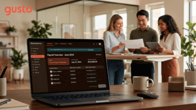Gusto payroll and HR software dashboard review 2026